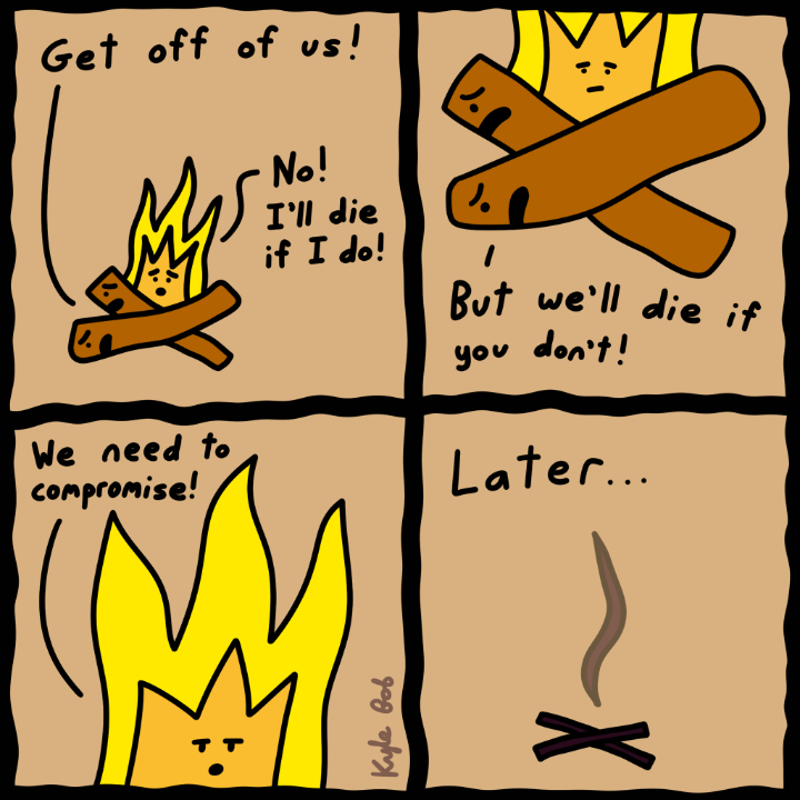 Fire vs. Wood Comic