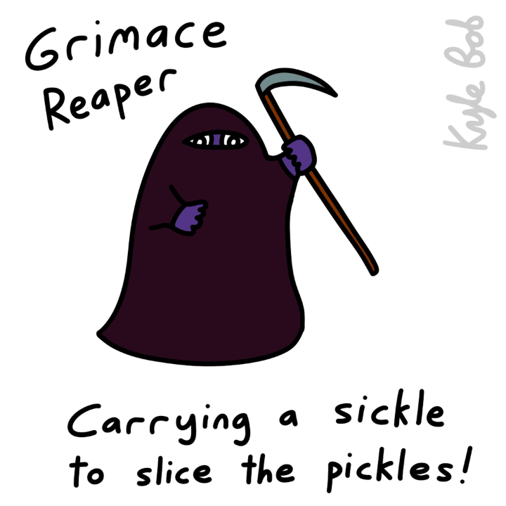Grimace Reaper Comic