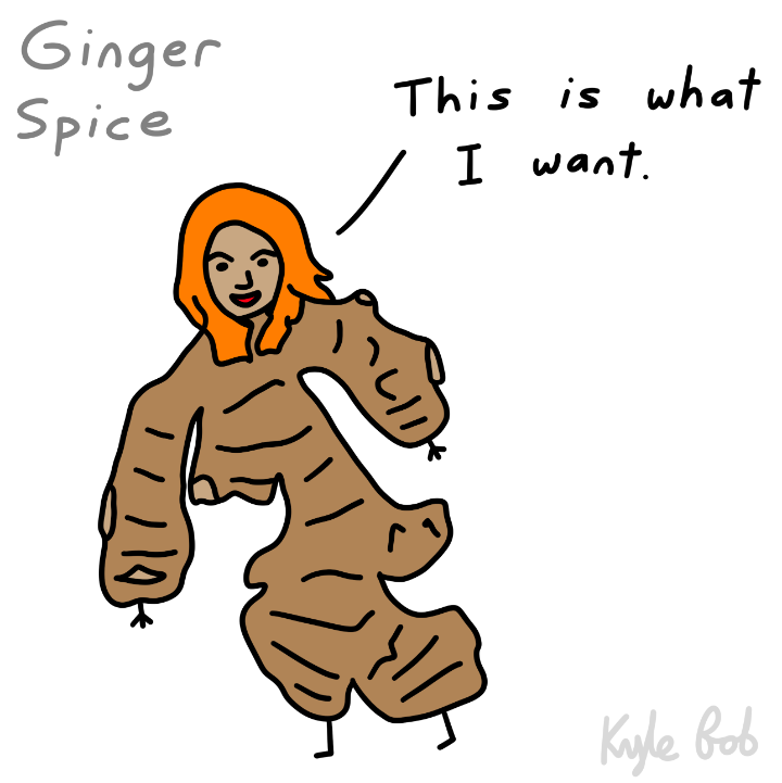 Ginger Spice Comic