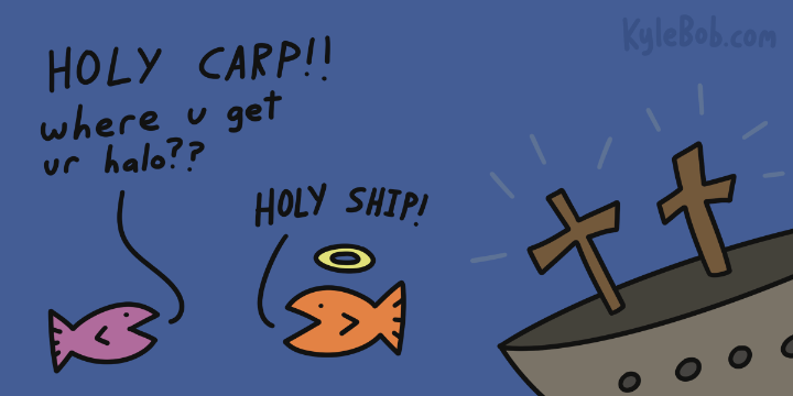 Holy Carp Comic