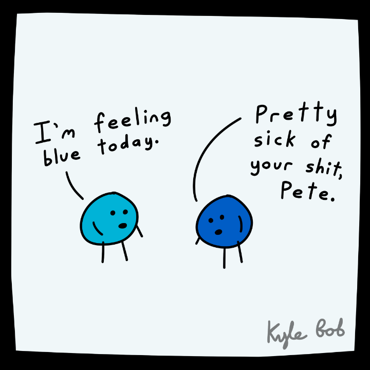 Blue Day Comic