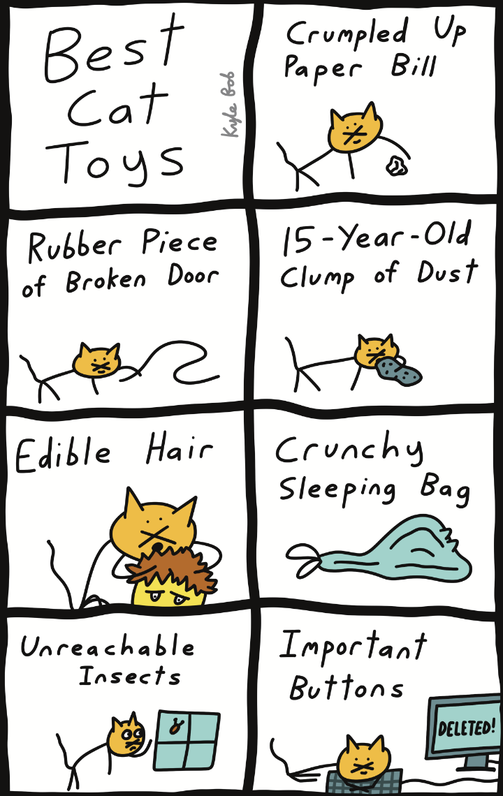 Best Cat Toys Comic