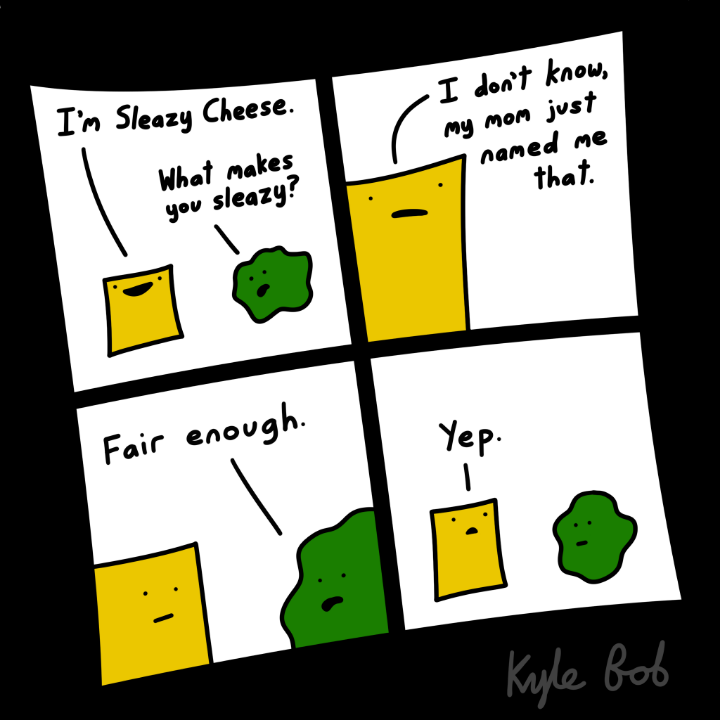 Sleazy Cheese Comic