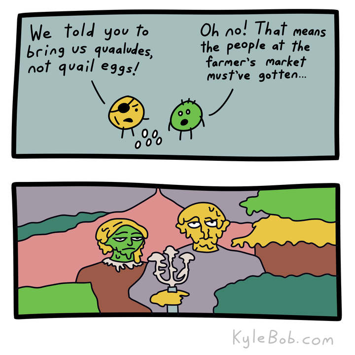 Quail Eggs Comic