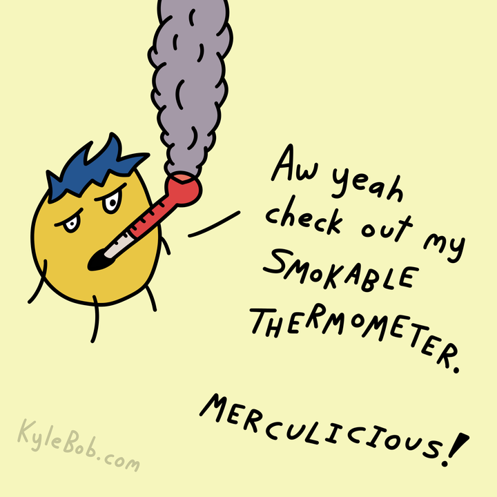 Smokable Thermometer Comic