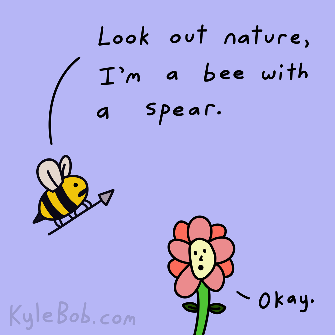 Bee with a Spear Comic