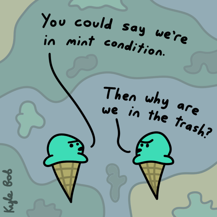 Mint Ice Cream Comic